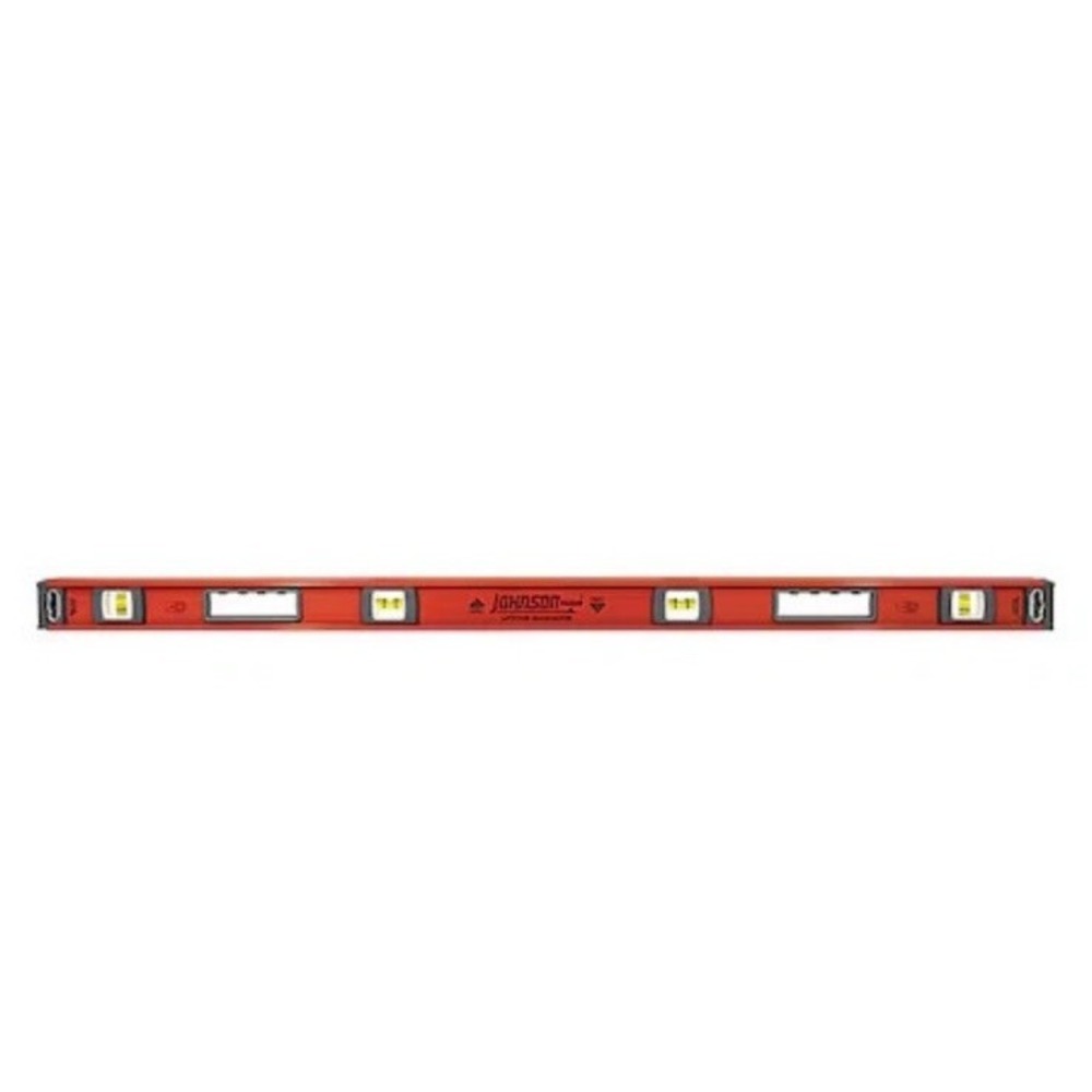 Johnson Level & Tool 1254-4800 Aluminum Level 48" 4 Vials